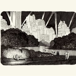 Illustration to „Catcher in the Rye“ (J. D. Salinger)