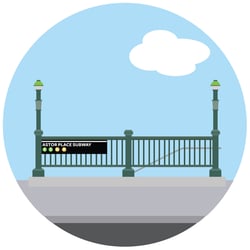 subway station