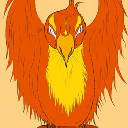 Illustration: Der große Vogel