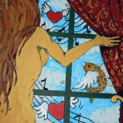 Illusionierte Welt 50×70cm in Acryl