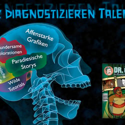 Anzeige 1 „Dr. Comic“