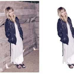 Clipping Path using hair masking