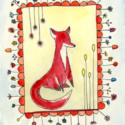 Postkarte, Fuchs