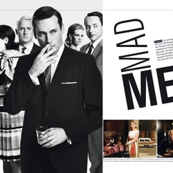 „Mad Men“, Bericht und Interviews, TV-Heft 2014