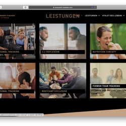 Auswahl der Dienstleistungsbereiche