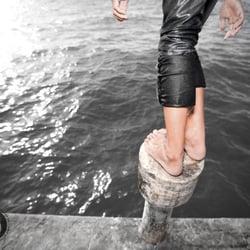Jump in order to rise.