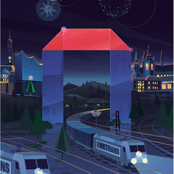 HHLA Weihnachtskarten