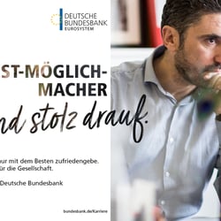 Deutsche Bundesbank / Employer Branding Kampagne / draft / Serie / 3
