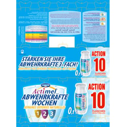 Aktionverpackung Actimel light