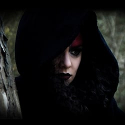 Fantasy Dark Make Up – Modell: Vengala/Ch –  Fotograf: Hoebi Freiburg