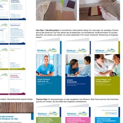 Klinikum GAP : Corporate Design Tafel