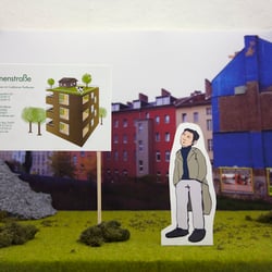 Detail der Ausstellung