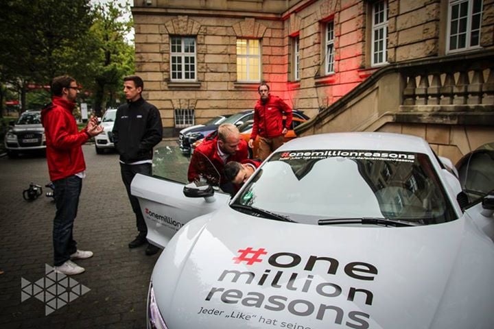 onemillionreasons Filmproduktion Audi R8 Fandrive