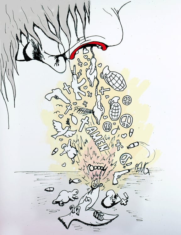 Illustration – Oh Gott