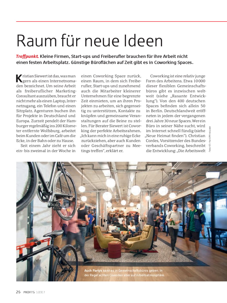 PROFITS Firmenkundenmagazin Sparkasse
