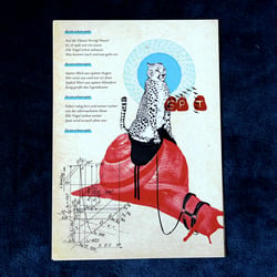 Grafische Gestaltung und Konzept Art Edition für die Band AUA AUA – Eines von 10 Blättern der Art Edition