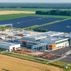 Luftbild Drohne Klebl GmbH Fertigteilwerk