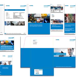 Corporate Design Entwicklung und Umsetzung für KIEL Zulieferungen GmbH