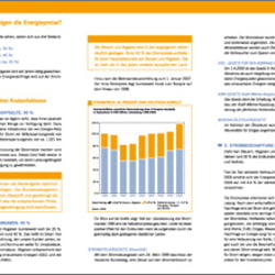 Energieversorgung Oberhausen – Informationsfolder