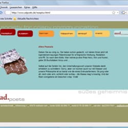 Adpoets (Text & PR) – Gestaltung & Programmierung