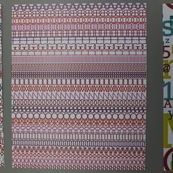 Übung Geschenkpapier typografisch Ti 11