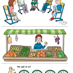 Schulbuch-Illustrationen