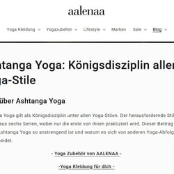 Aalena Ashtanga Yoga