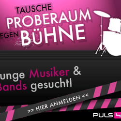 Tausche Proberaum gegen Bühne