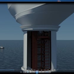 Windkraftanlage offshore 2