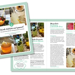 Rezeptbooklet zum Workshop „TrinkDichFit“