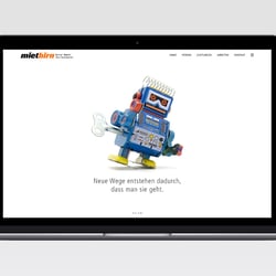 Webdesign / Kunde: miethirn, Berlin