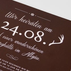 Hochzeitskarte