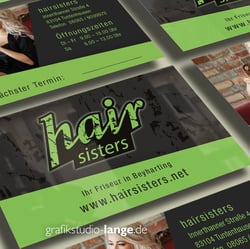 Hairsisters – Printwerbung