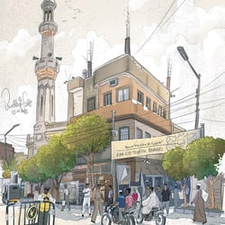 Moschee in Esna, Ägypten