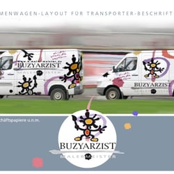 Gesamtes CI mit Logo, Geschäftsausstattung, Fahrzeuggestaltung…