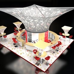 Messestand Statistic Center 3