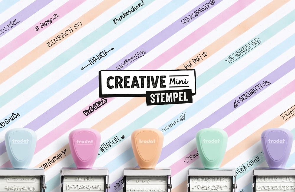 trodat® – Creative Mini – Branding & Packaging