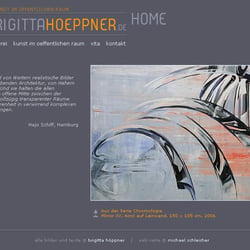 Künstlerin Brigitta Höppner aus Hamburg