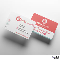 Visitenkarten Parksauna