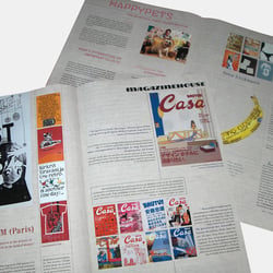 Designerzeitung (Gesamtgestaltung) mit „Happy Pets“, „M/M“, „Magazinehouse“, „Hickmann“