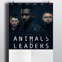 Plakatdesign „Animals as Leaders“