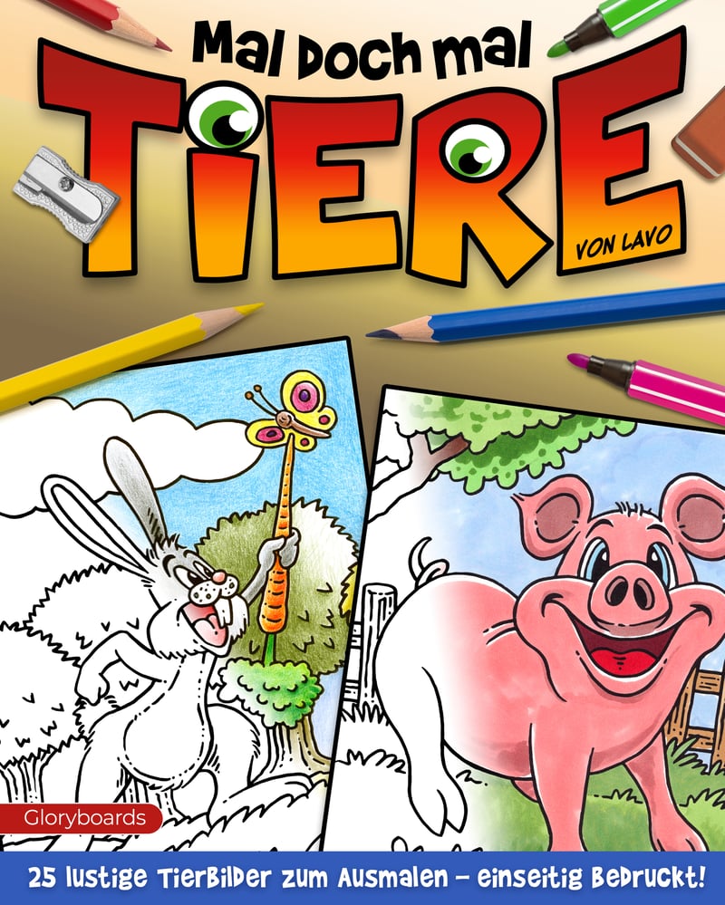 Malbuch »Mal doch mal TIERE«