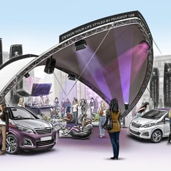 Promotion »108« für PEUGEOT