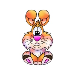 Hase sitzt