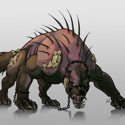 Dajek Monster –  Freie Arbeit