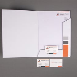 Unterlagen im Corporate Design