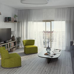 3D Visualisierung „Wohnzimmer“ 02