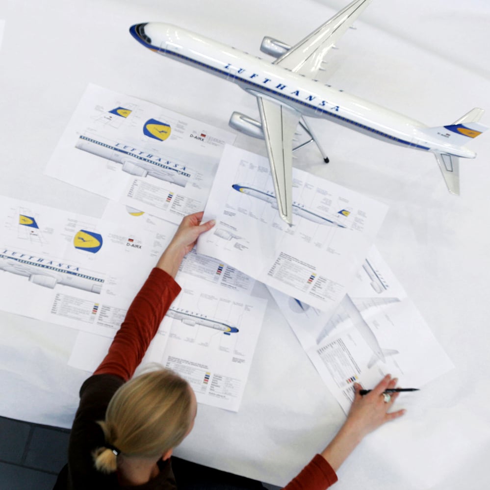 Sonderlackierung A321