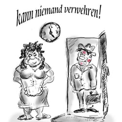 Einen Kuß in Ehren kann niemand verwehren!