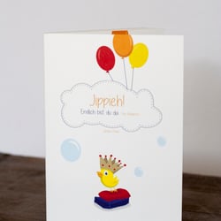 Jippieh! Endlich bist du da. Das Babybuch